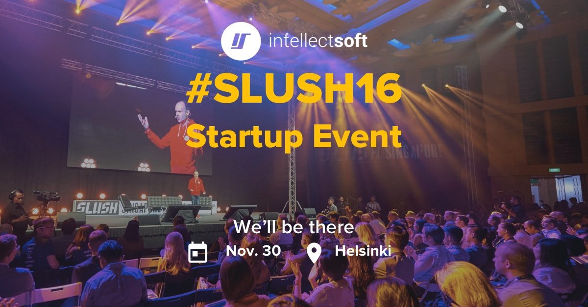Meet us at Slush 2016