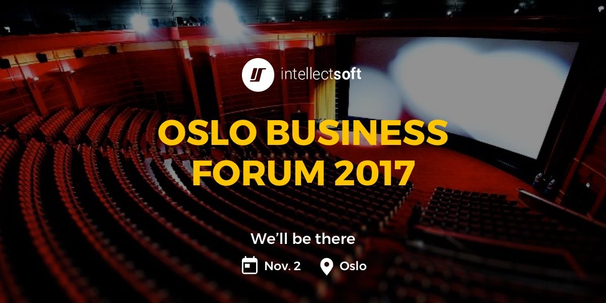 Intellectsoft at Oslo Business Forum 2017